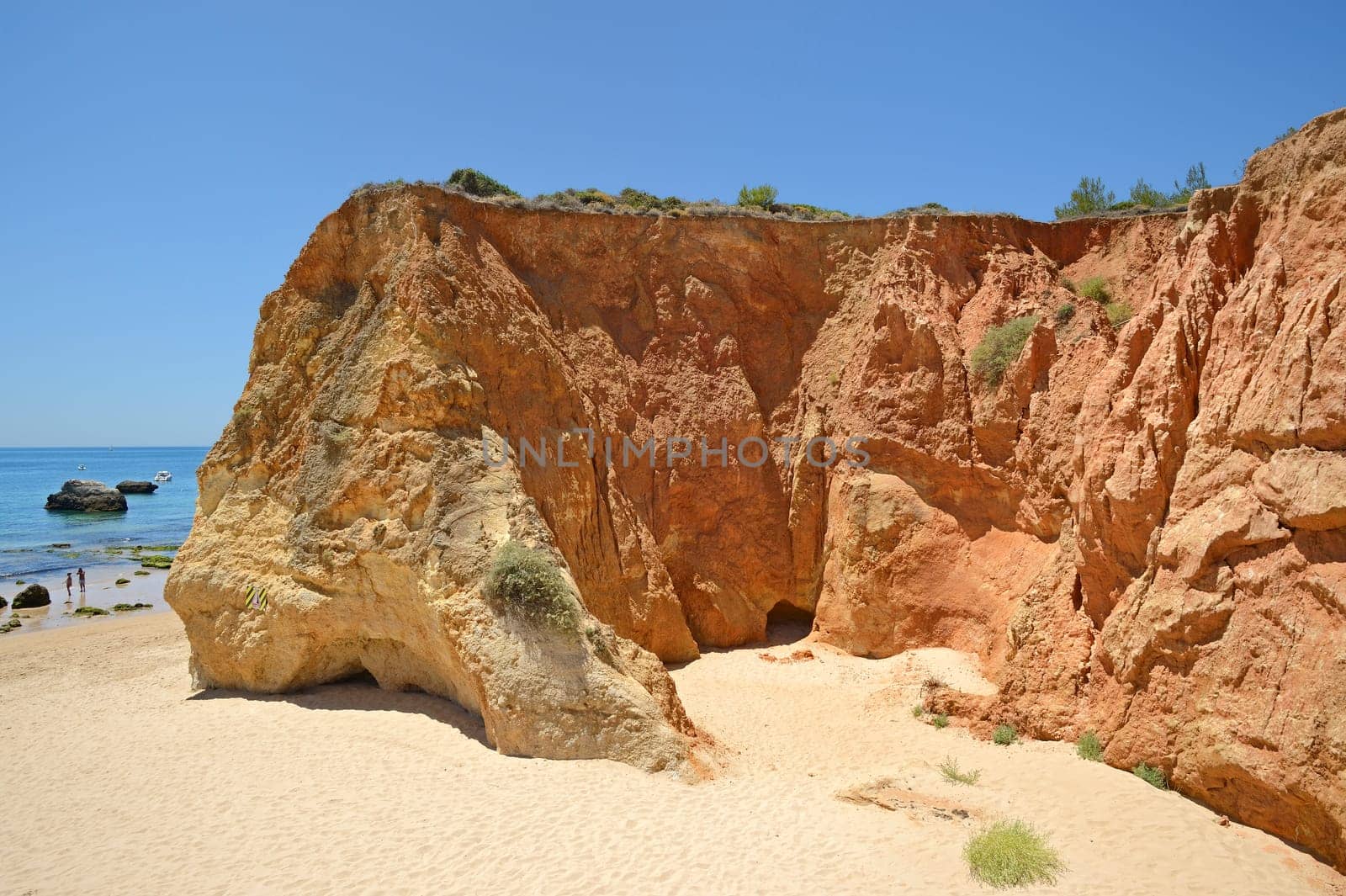 On the south coast in Portugal near Portimao