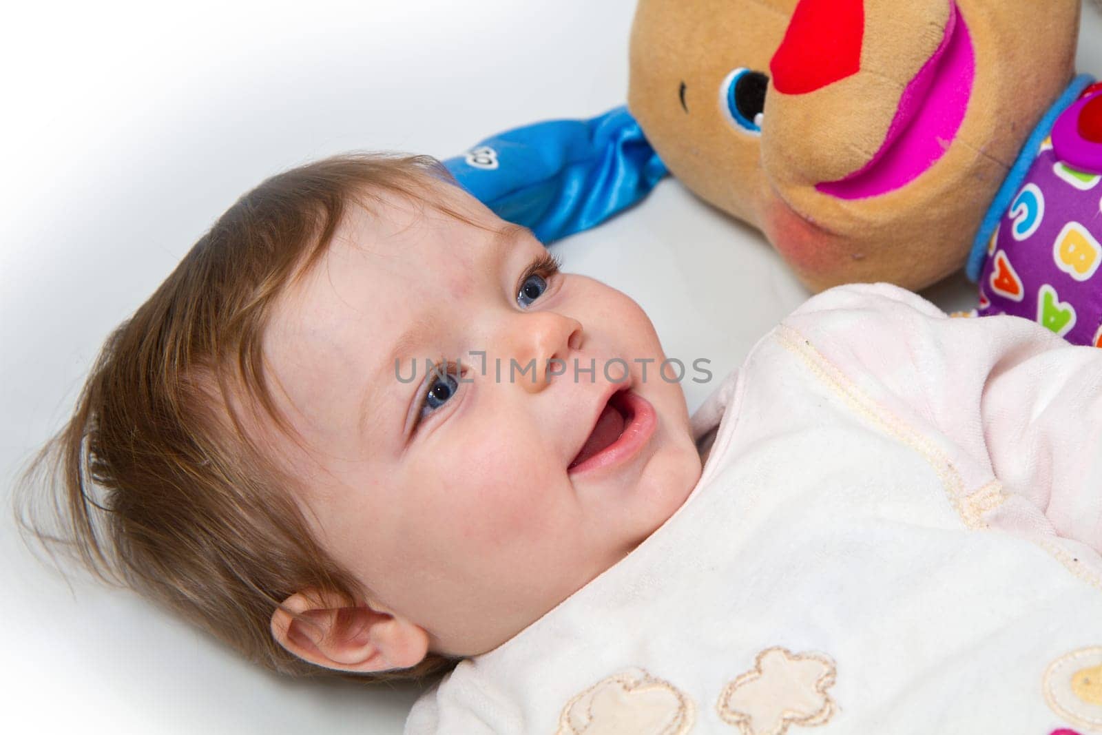 portrait of adorable baby