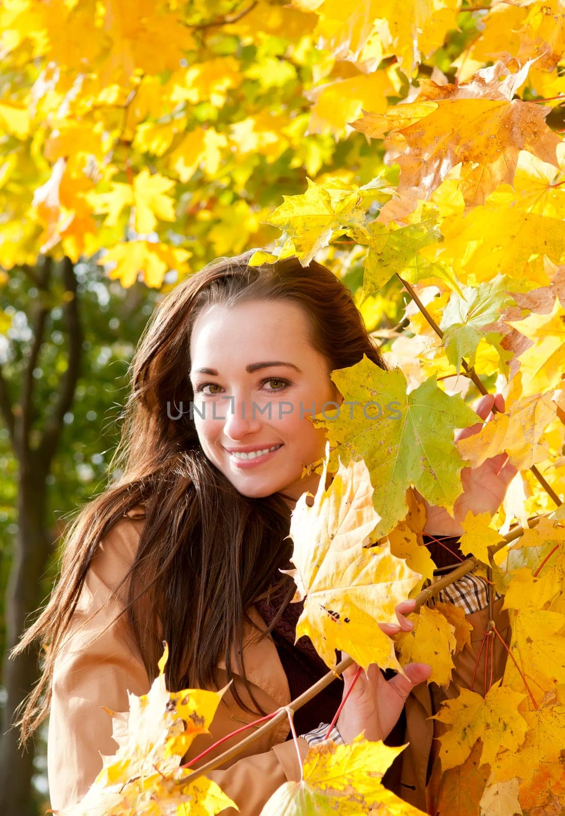 happy young woman