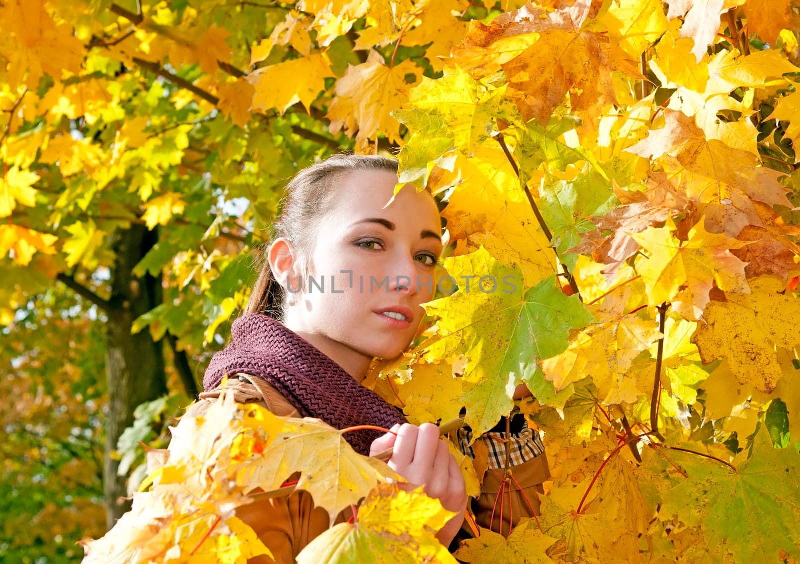 happy young woman