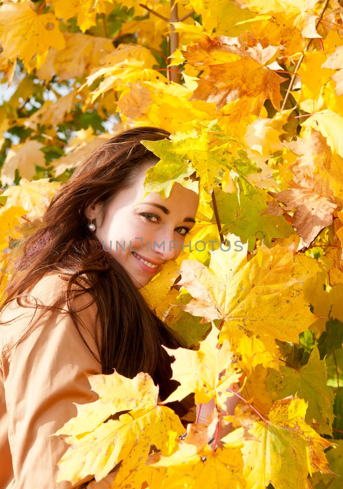 happy young woman