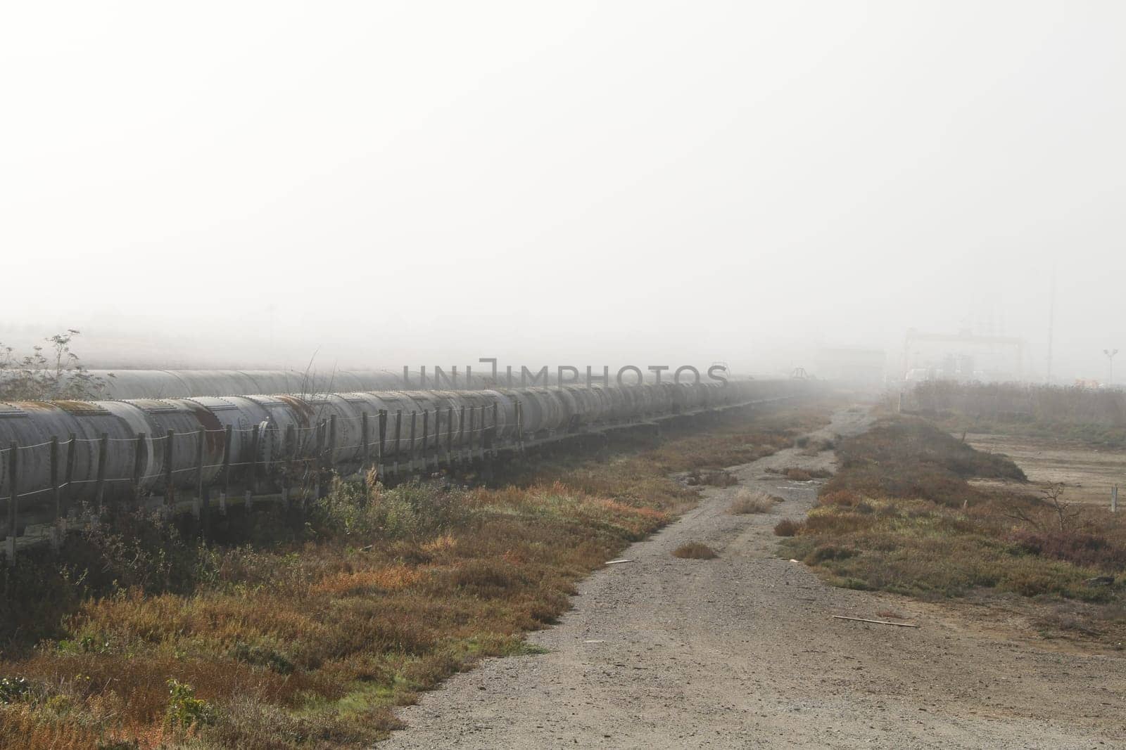 Industrial zone - water pipelinew