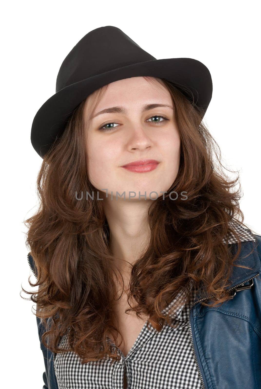 A photo of sexual beautiful girl is in fashion style