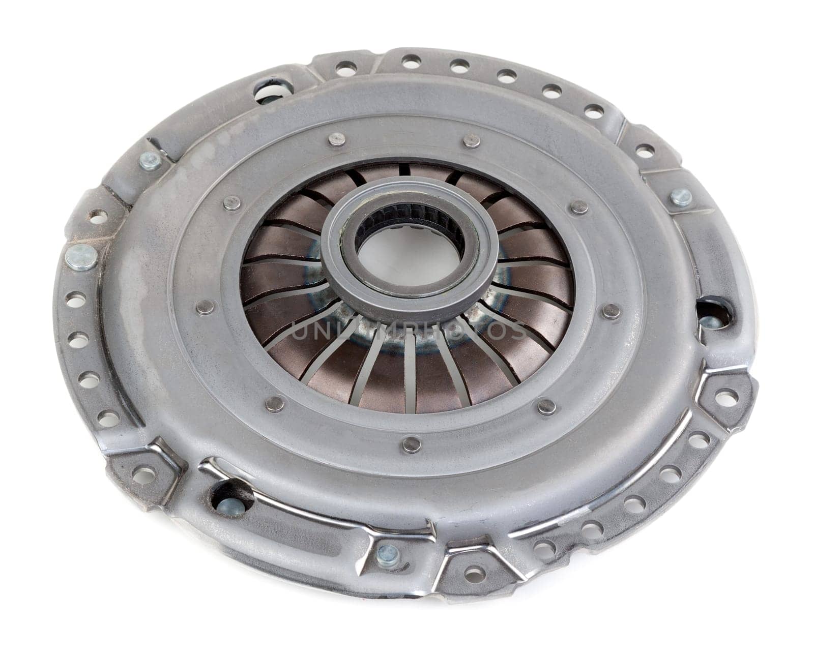 New clutch basket on a white background