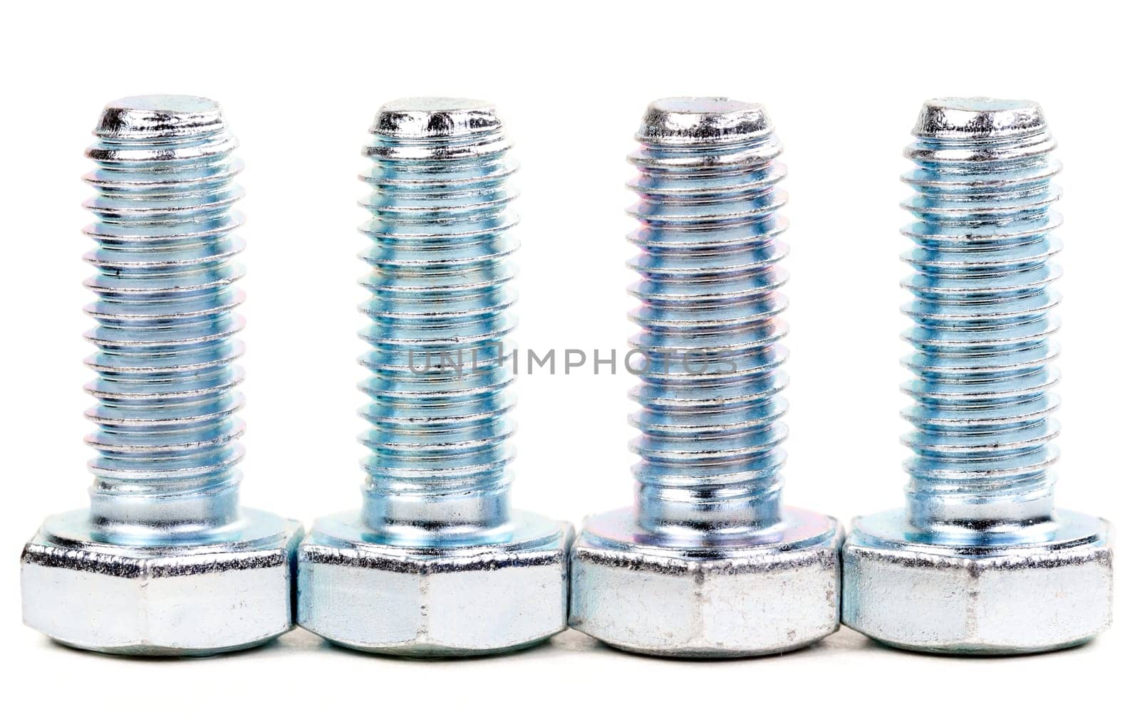 Steel bolts are new to the series on a white background