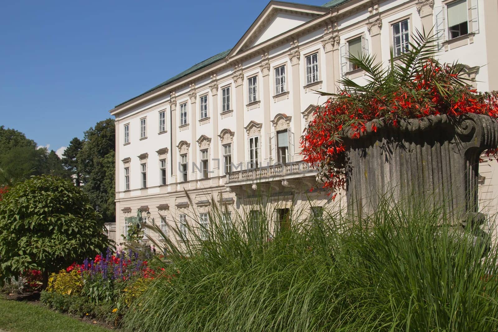 Mirabell palace and garden in the summer Salzburg, Austria