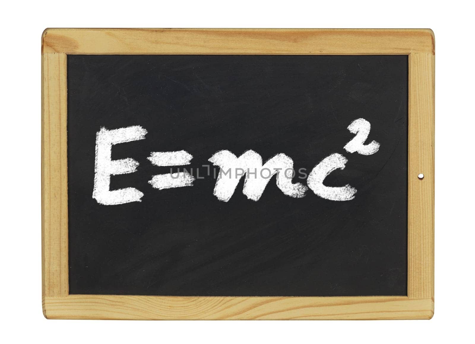 Einstein's equation written on a slate
