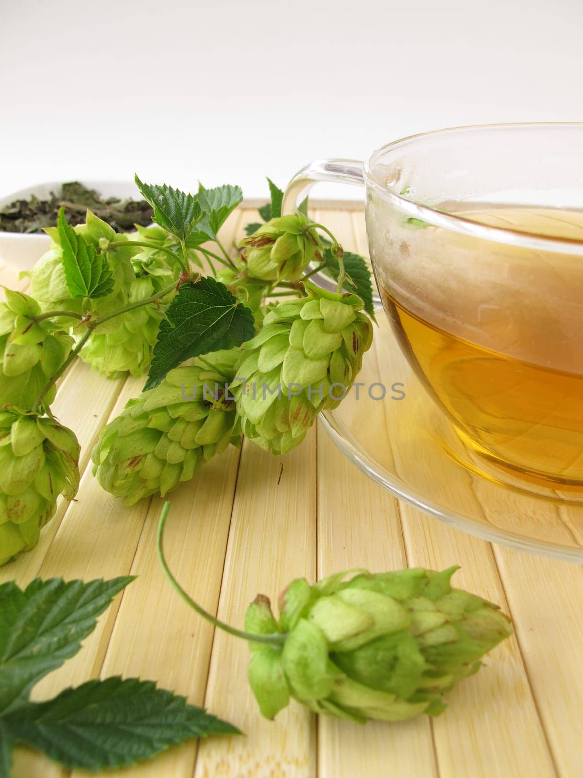 Tea with hops
