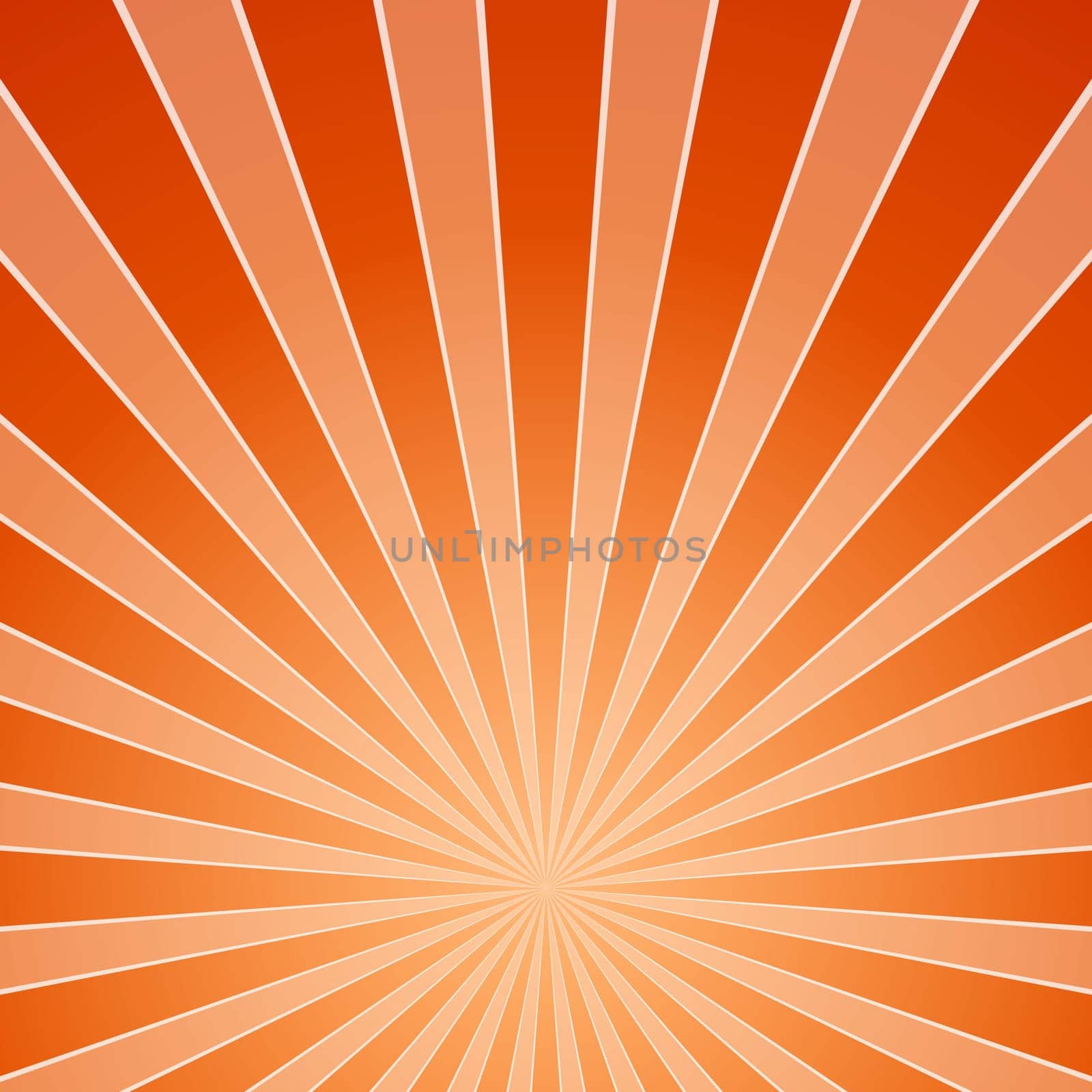Illustration of abstract sun beams in star shape