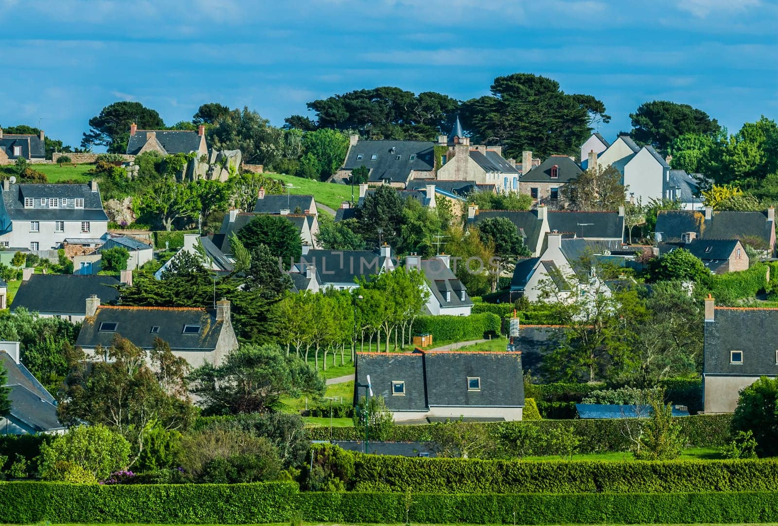 Brehat island in brittany cotes d armor France