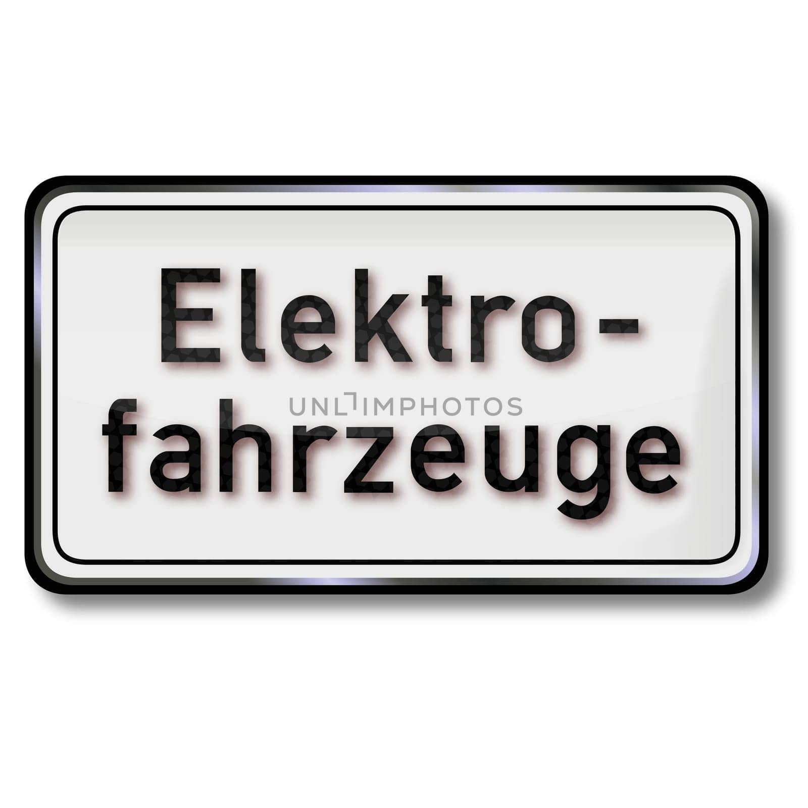 Traffic sign electric vehicles