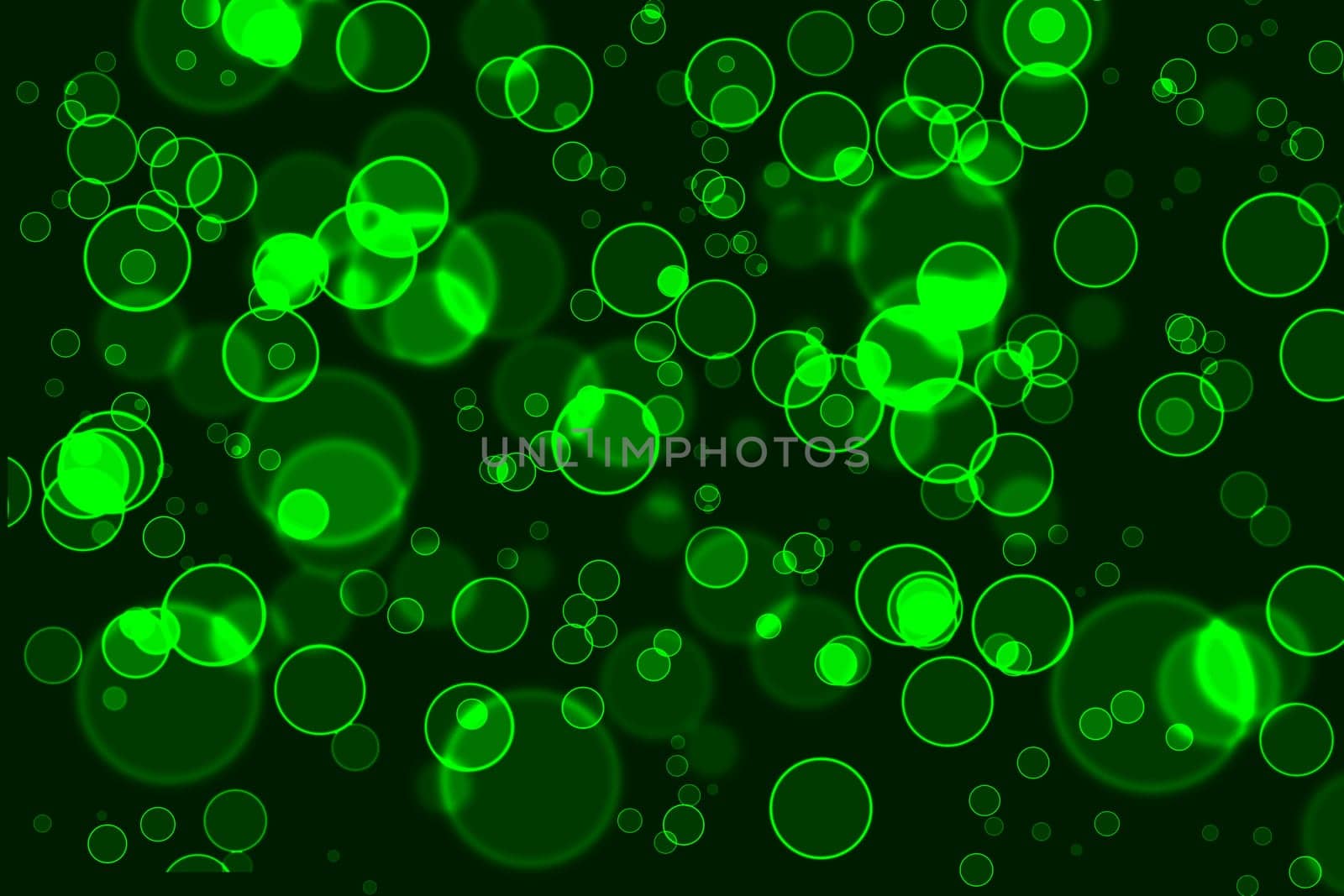 green background