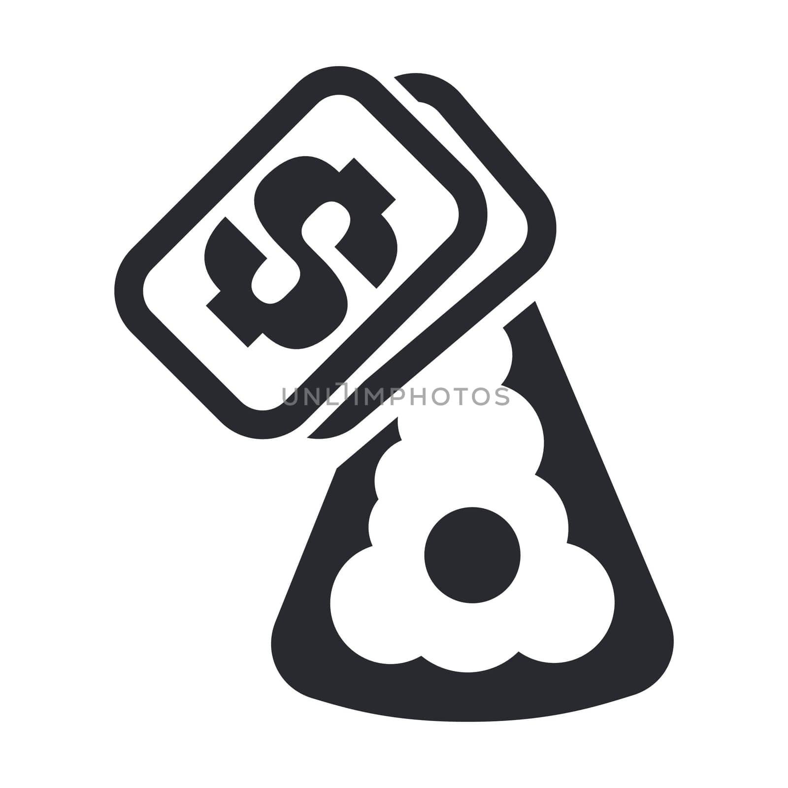 Vector illustration of single isolated sweet price icon