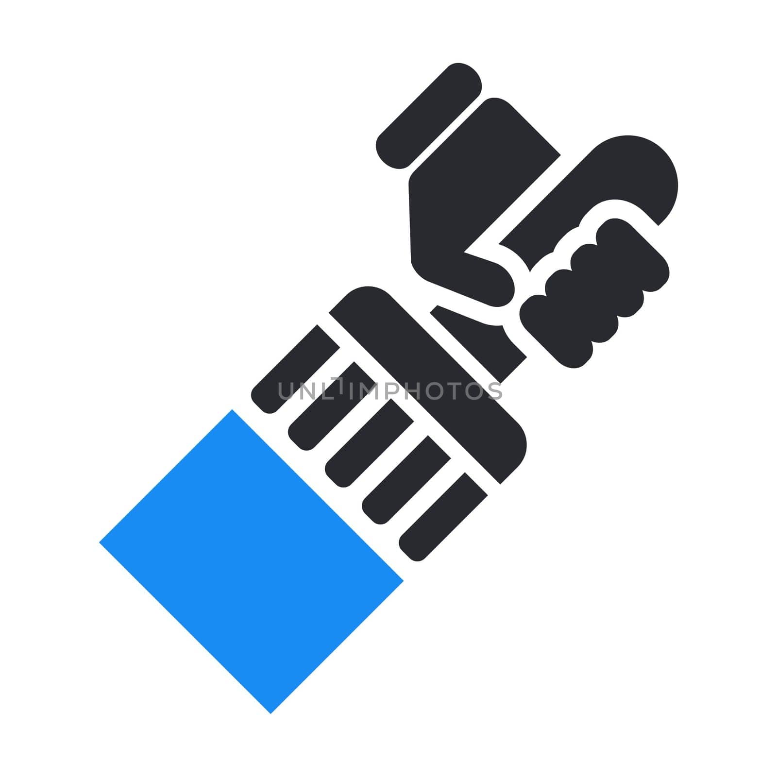 Vector illustration of single isolated paint icon