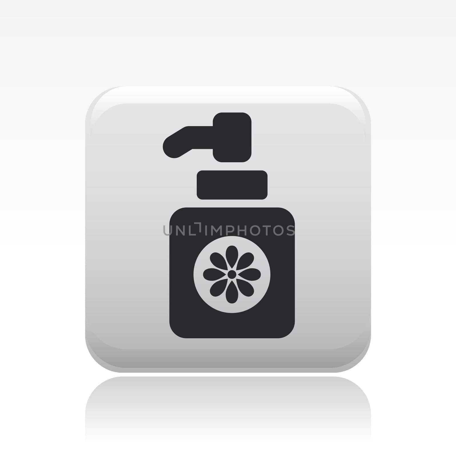 Vector illustration of single isolated soap icon