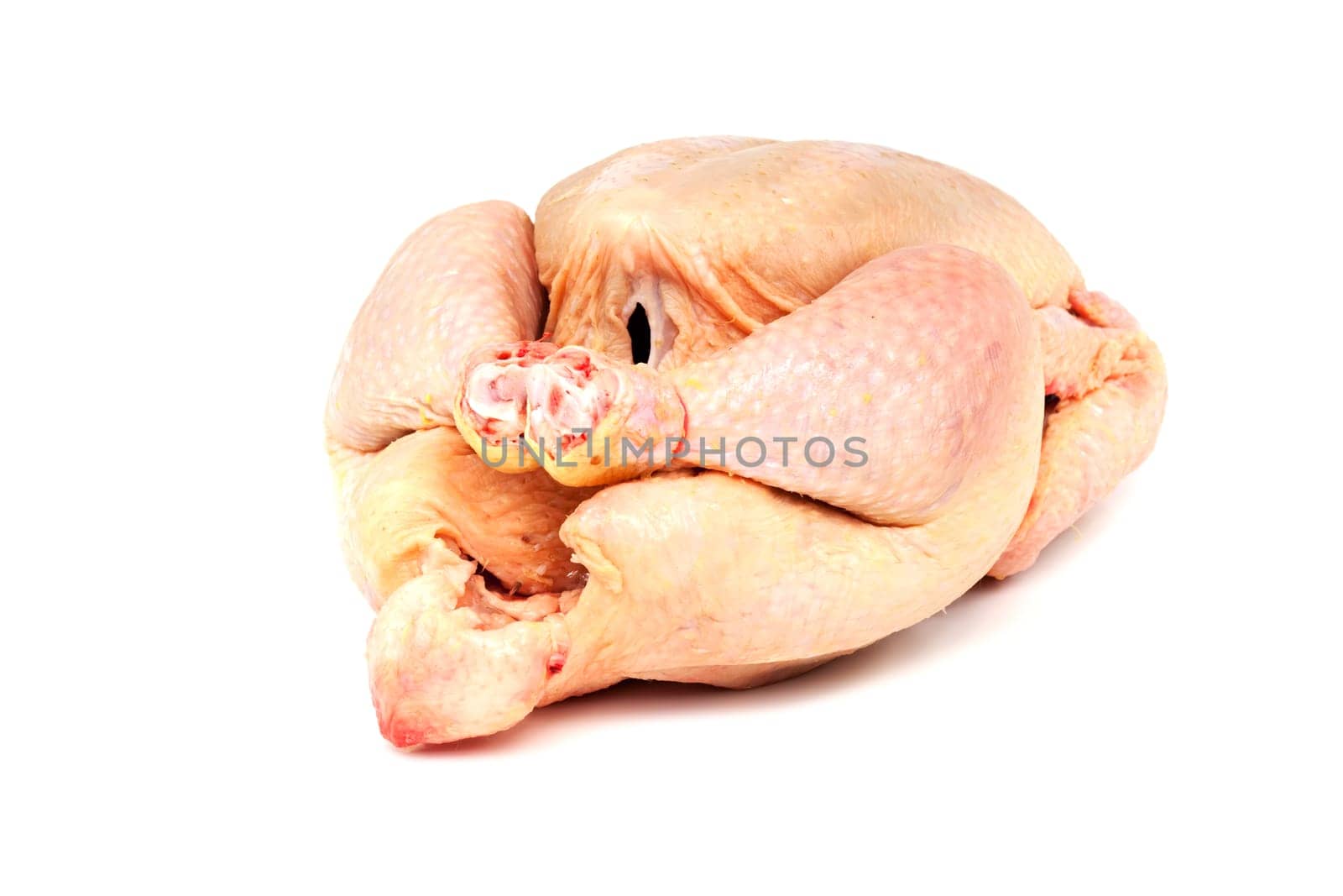 raw chicken,for cooking against a white background