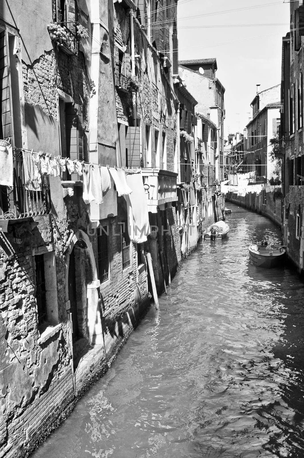 View of the city of Venice (Venezia) in Italy