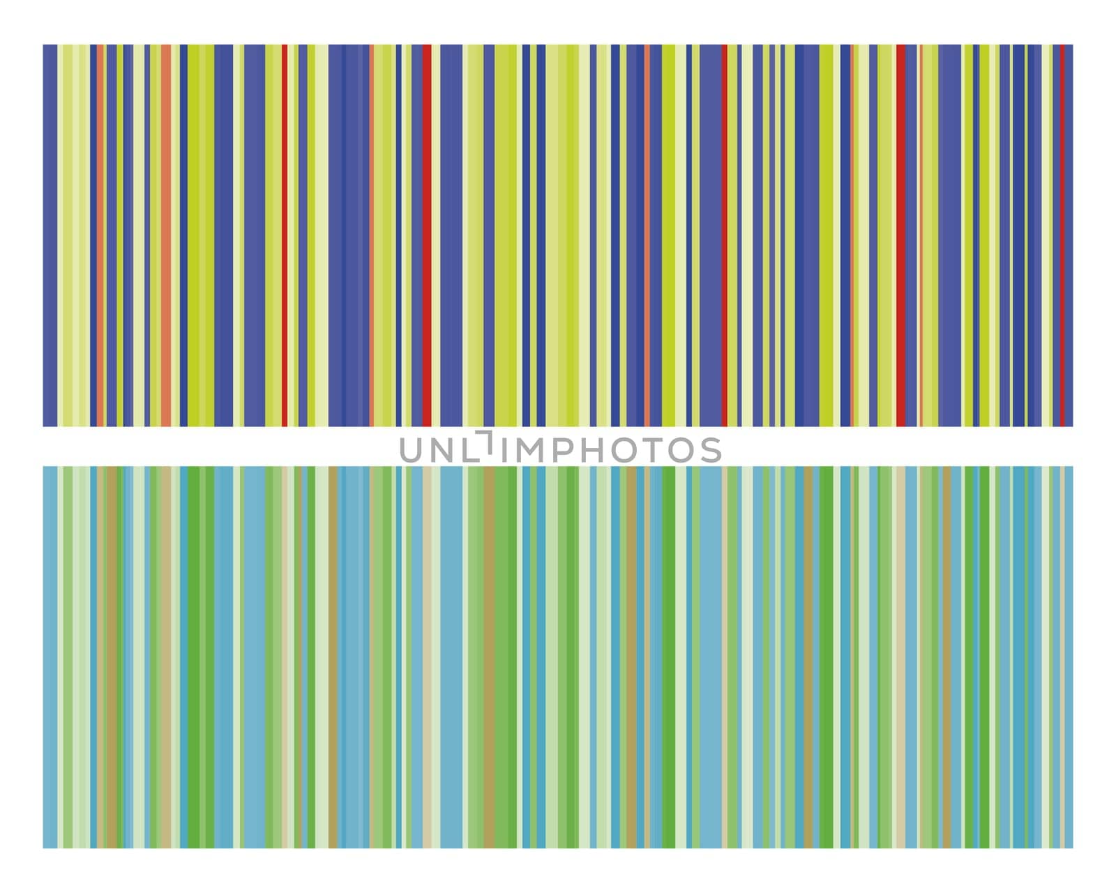 Vector illustration of vintage colored strips background