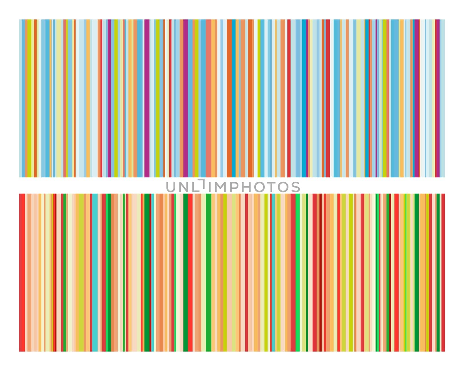 Vector illustration of vintage colored strips background