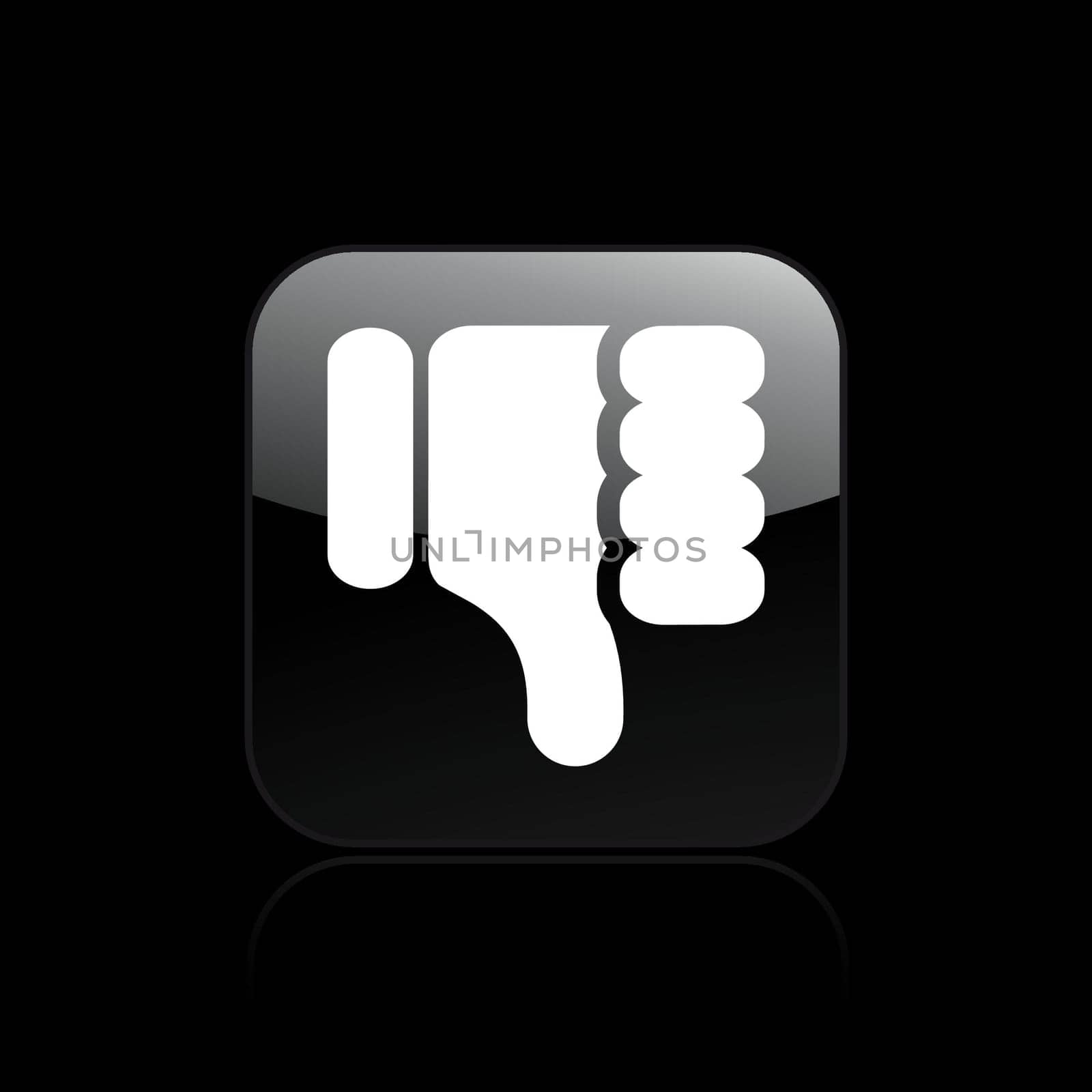 Vector illustration of single isolated ko icon