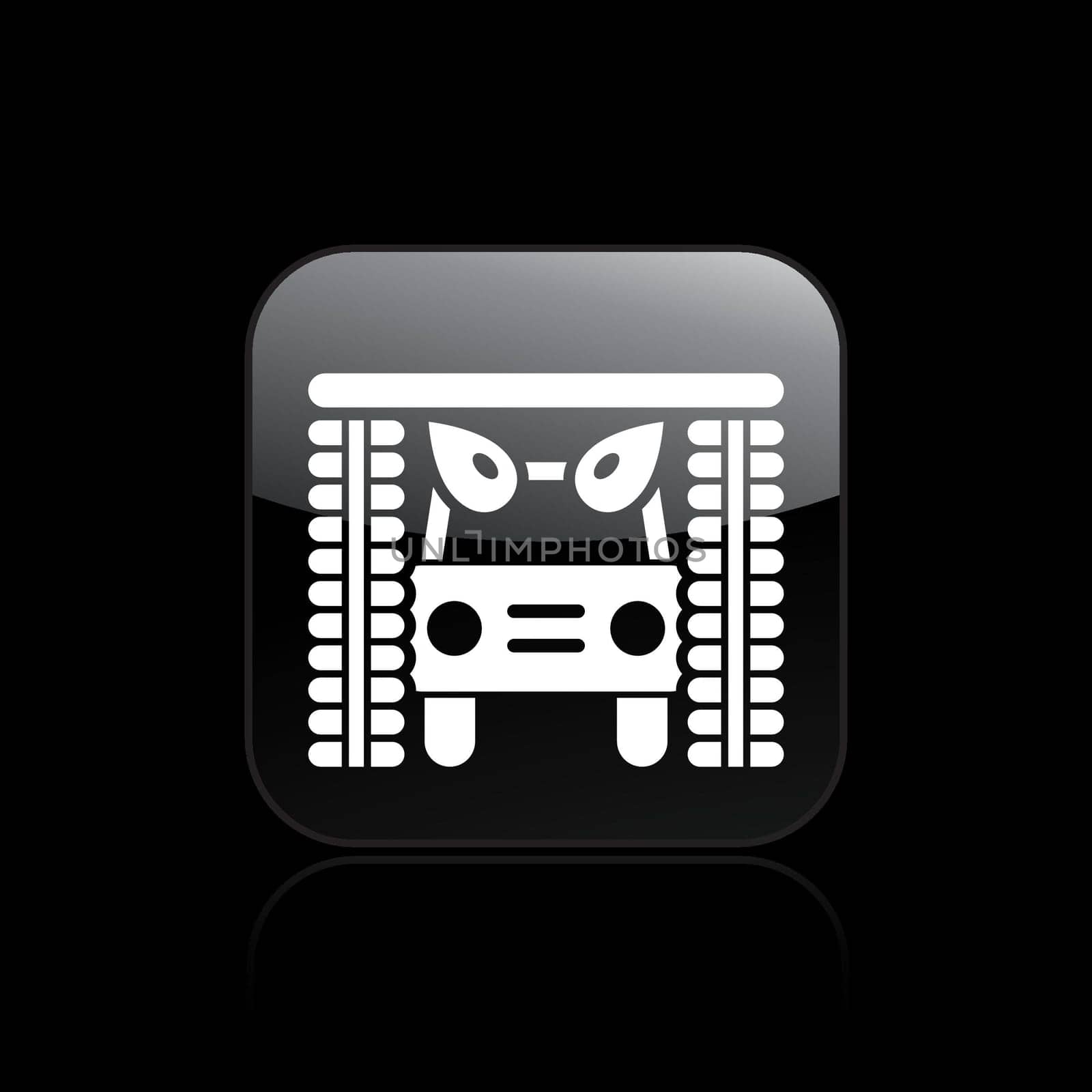 Vector illustration of single isolated icon