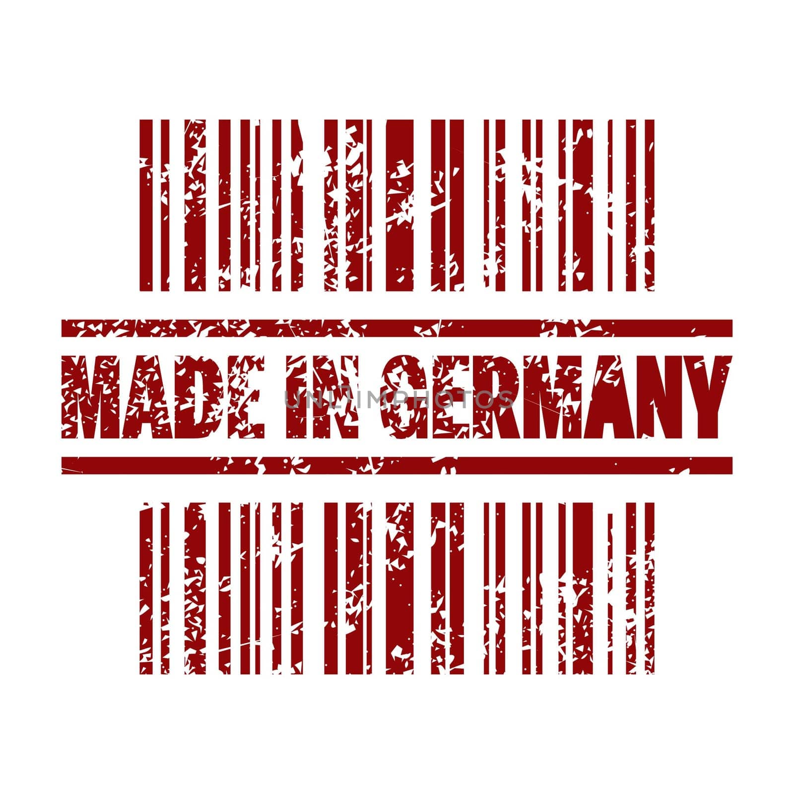 Vector illustration of single isolated Germany icon