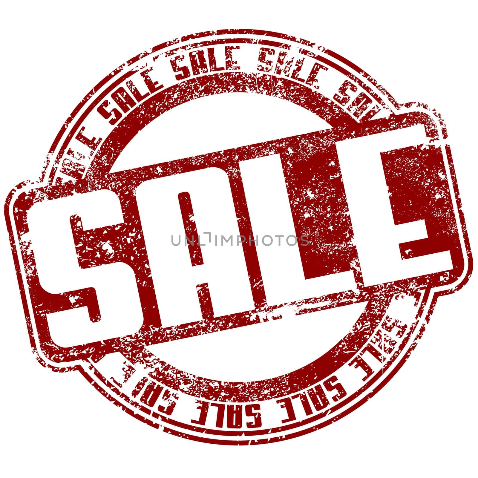 Vector illustration of single isolated sale icon