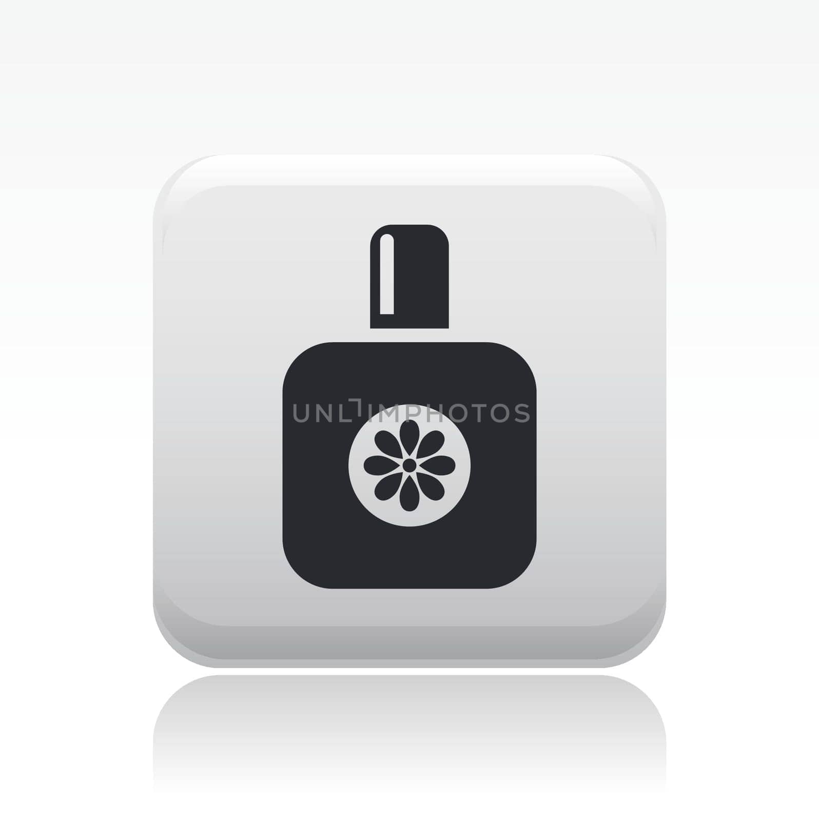 Vector illustration of single isolated cosmetic icon