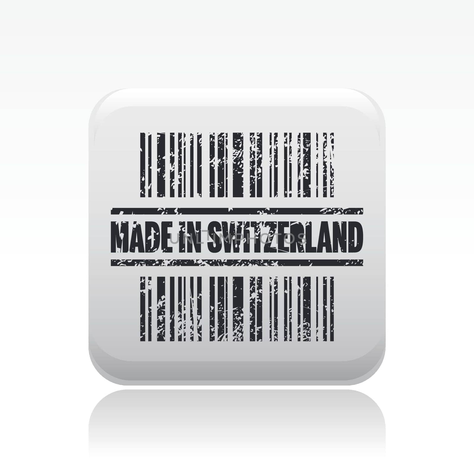 Vector illustration of single isolated swiss icon