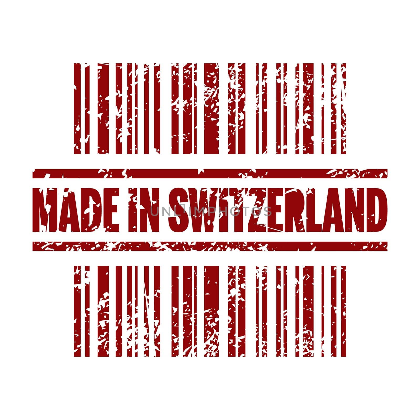 Vector illustration of single isolated Swiss icon