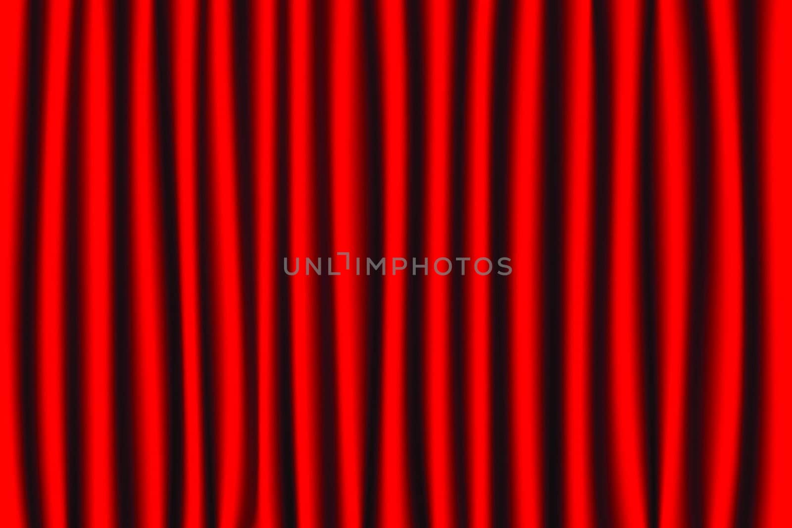 Vector illustration of isolated courtain background