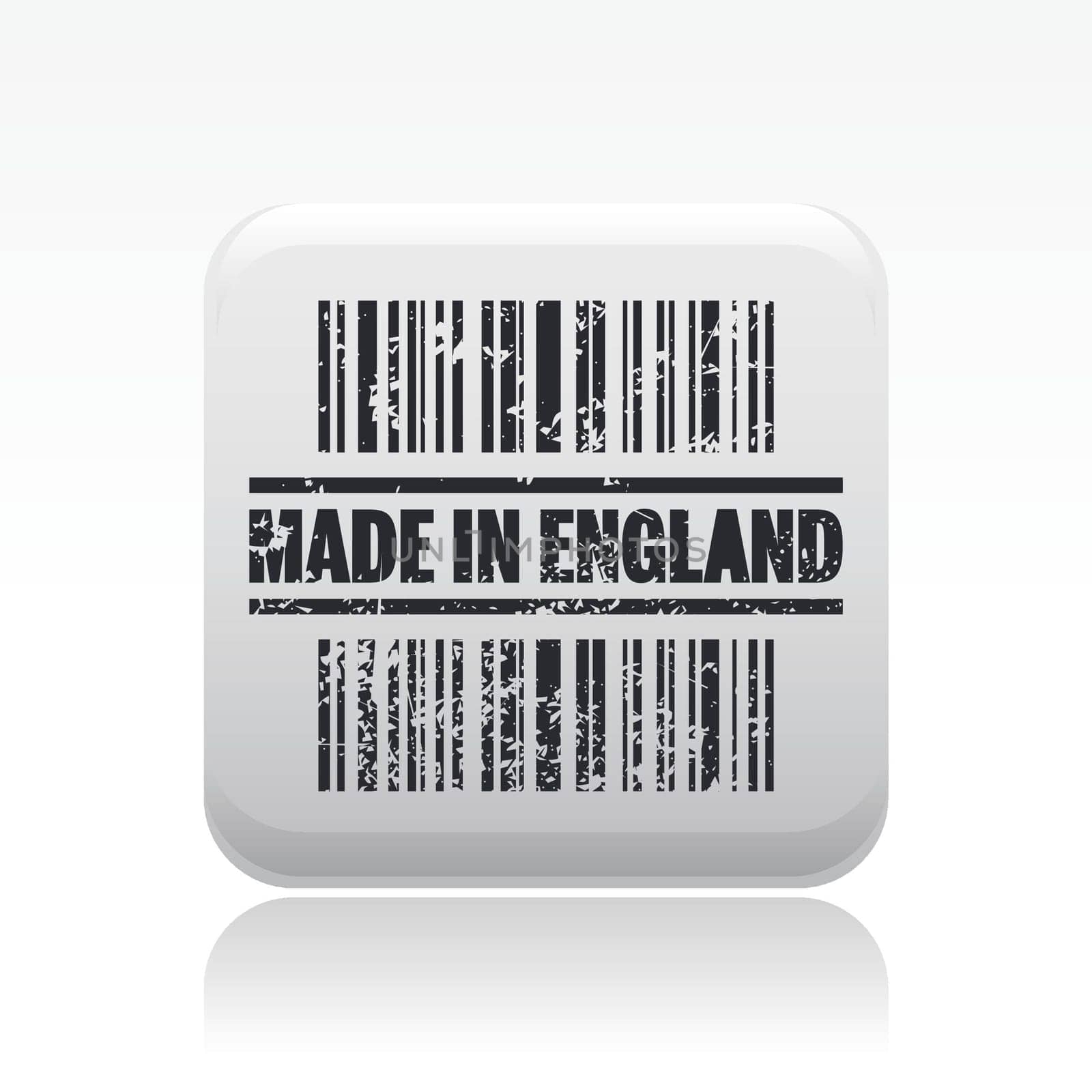 Vector illustration of single isolated England icon