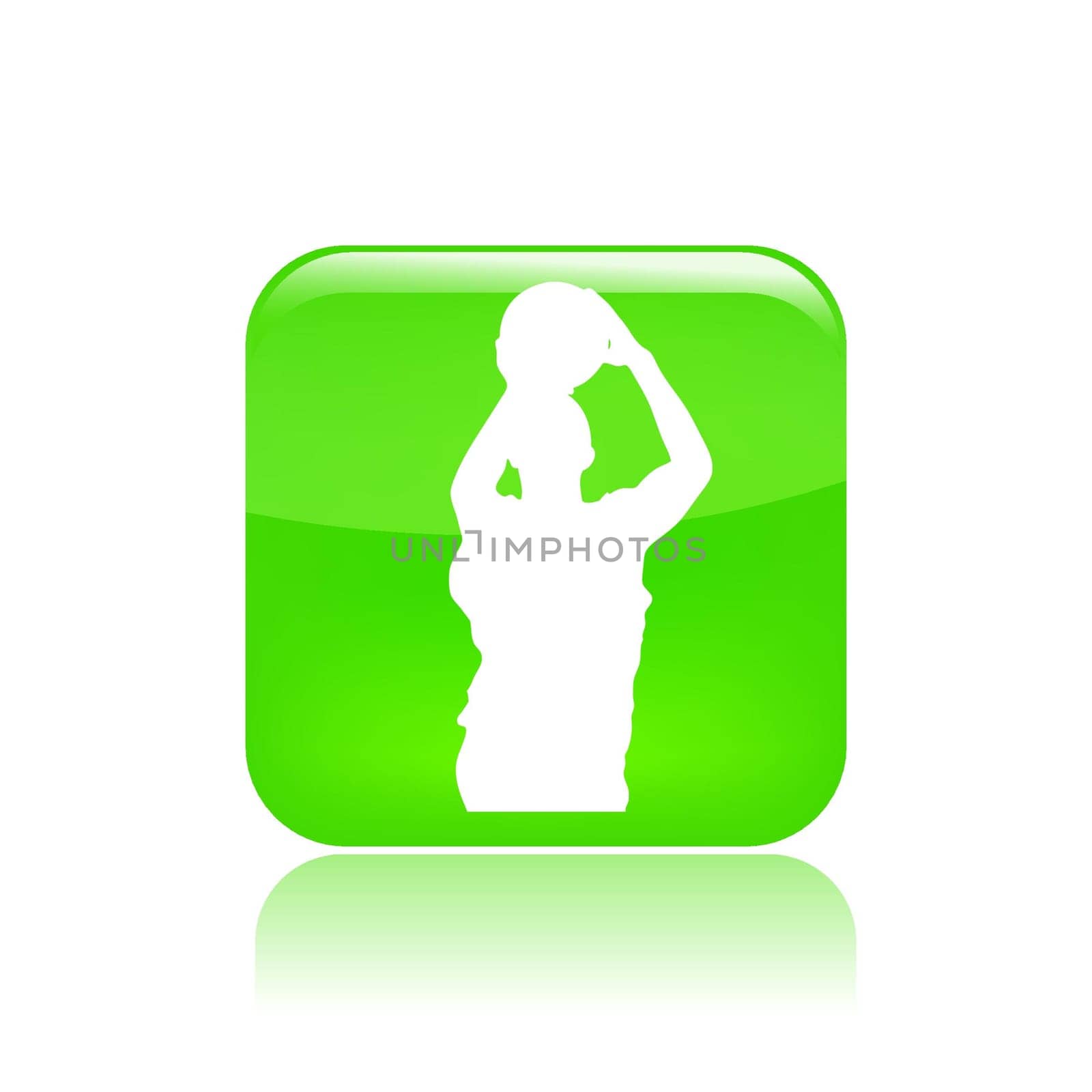 Vector illustration of single isolated basketball icon
