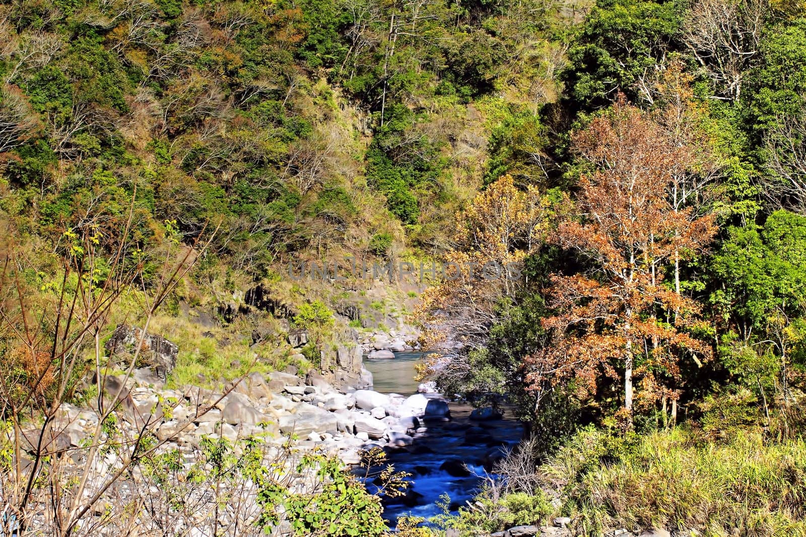 Autumn waterfall for adv or others purpose use