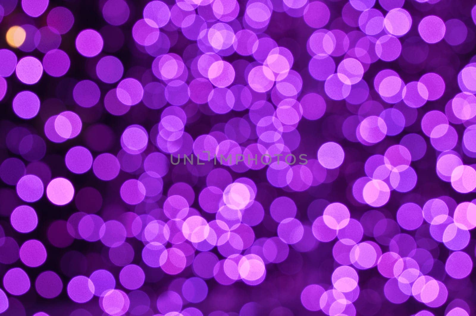 Defocused abstract christmas background, out of focus light spots forming a soft background