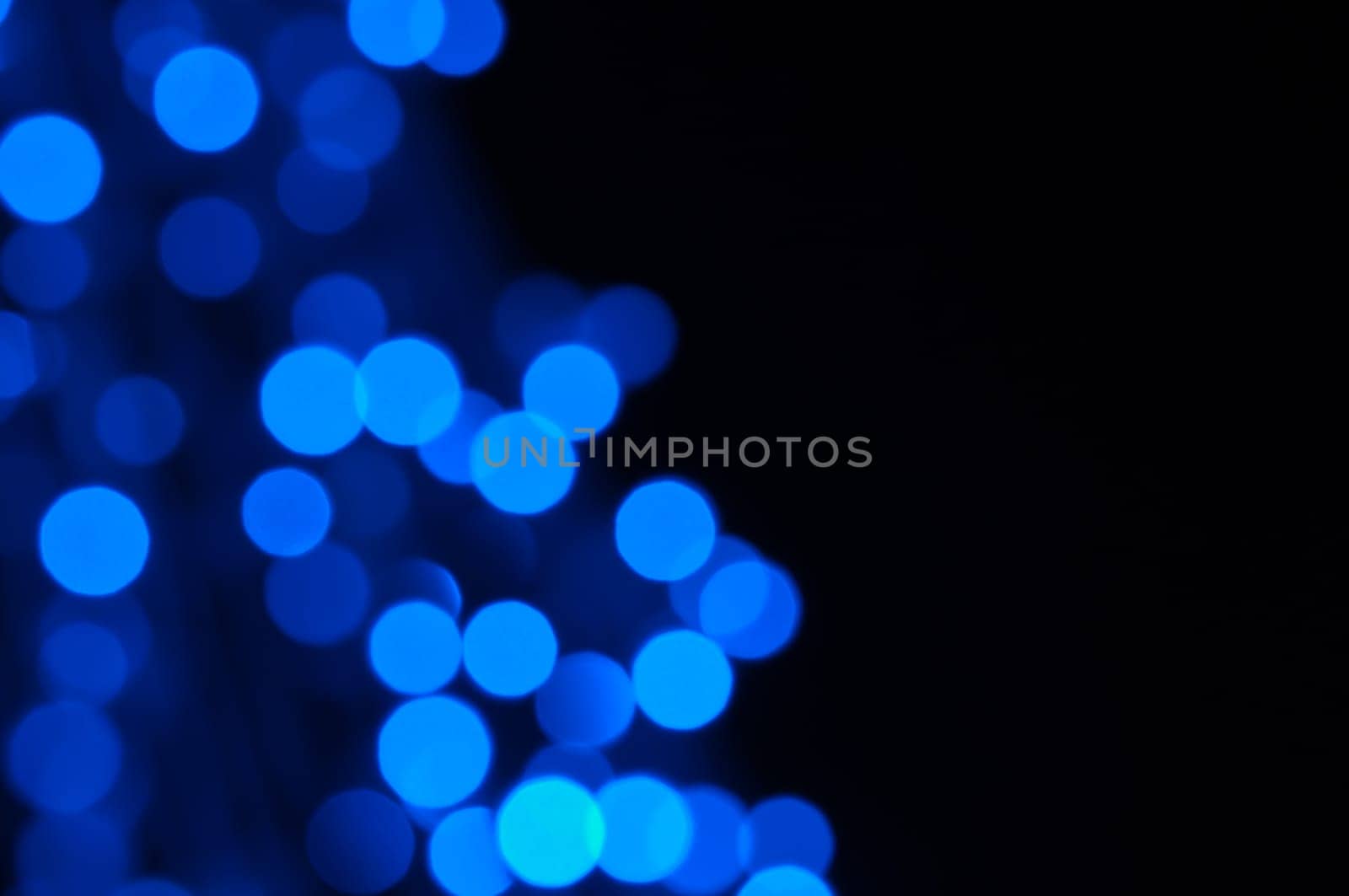 Defocused abstract christmas background, out of focus light spots forming a soft background