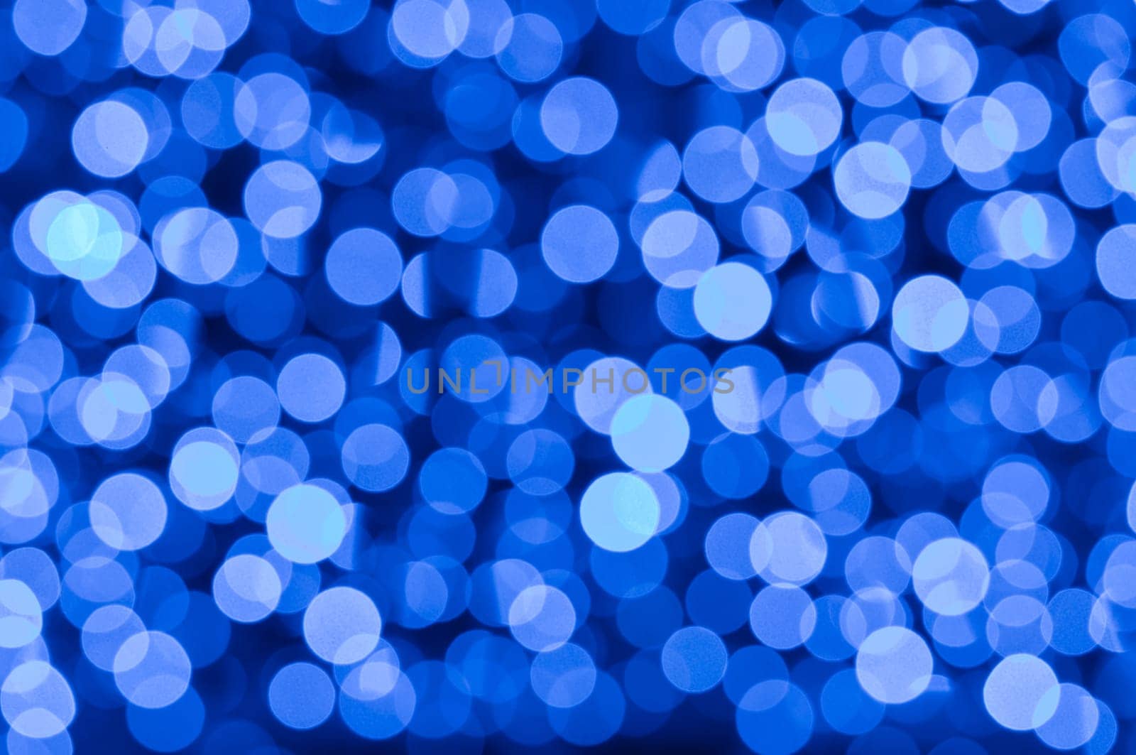 Defocused abstract christmas background, out of focus light spots forming a soft background