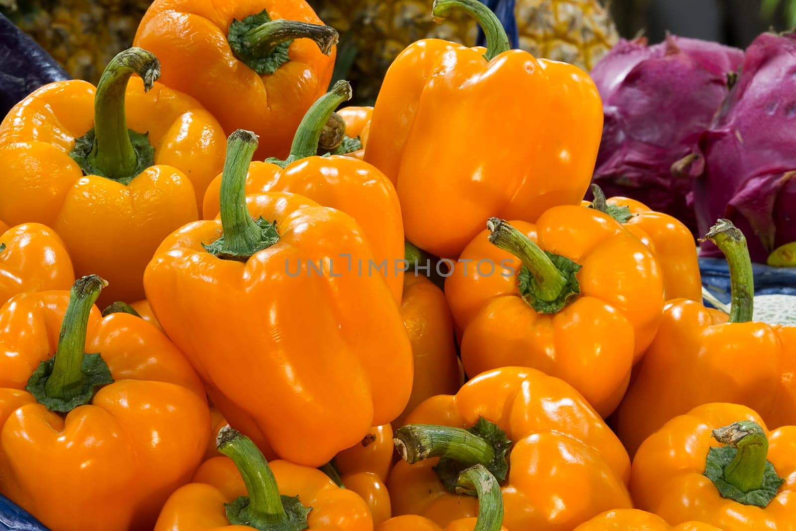 Yellow chilli peppers for adv or others purpose use