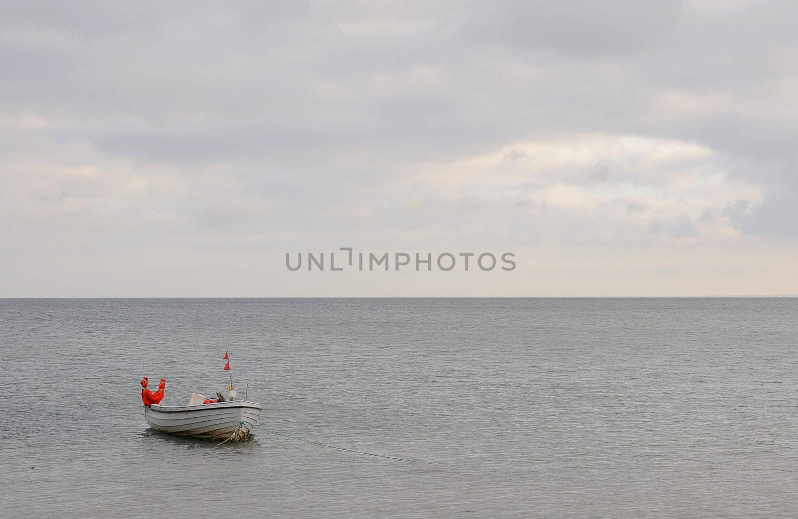 Boat on the Baltic Sea