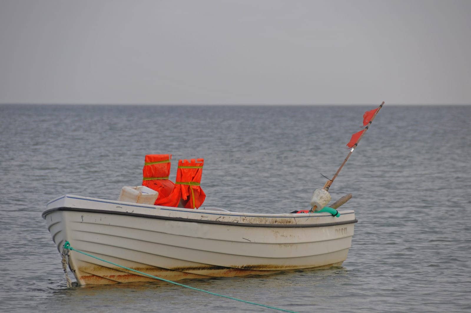 Boat on the Baltic Sea