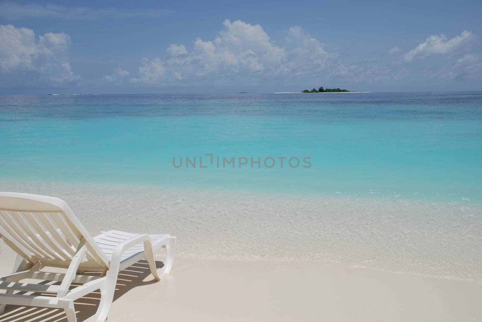 Lounger in the Ocean