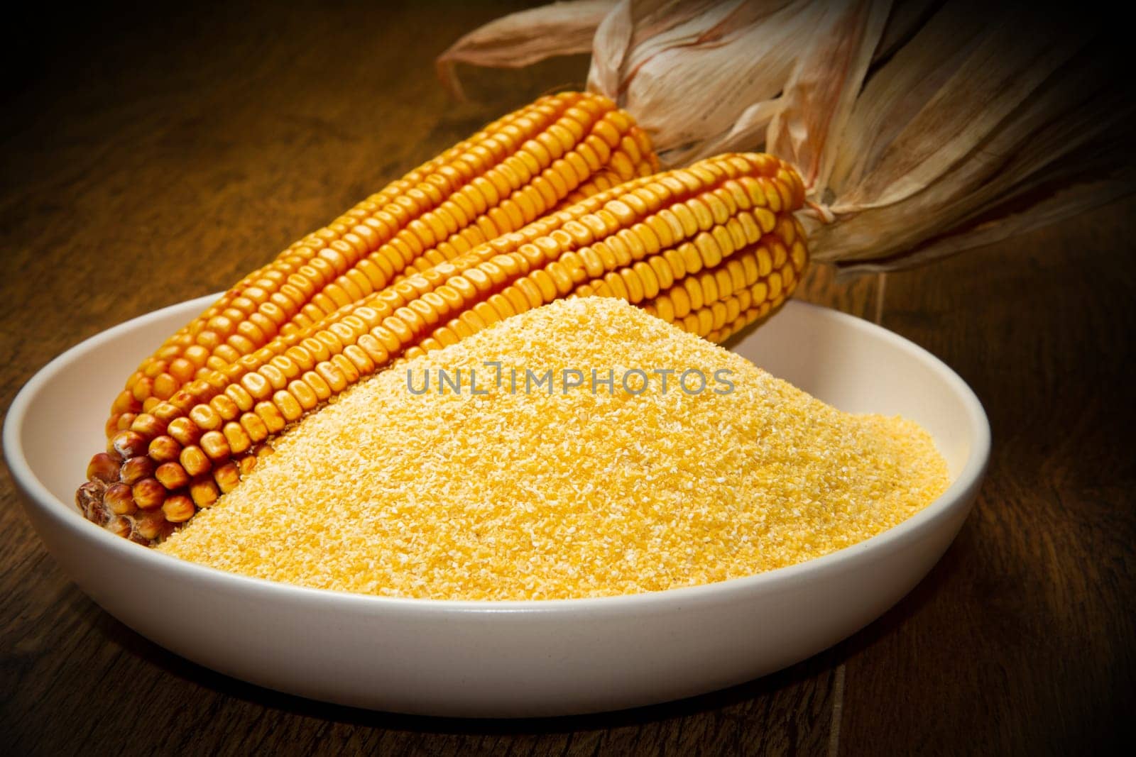 Still life with maize products