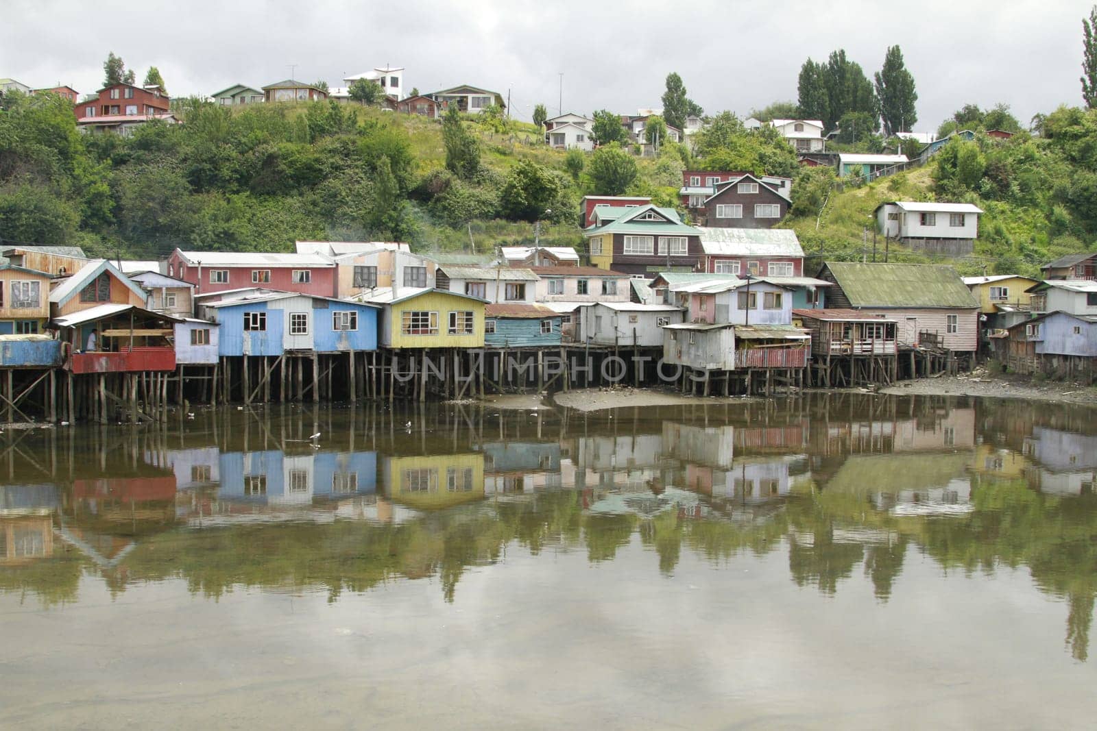 Castro on Chiloe Island, Chile