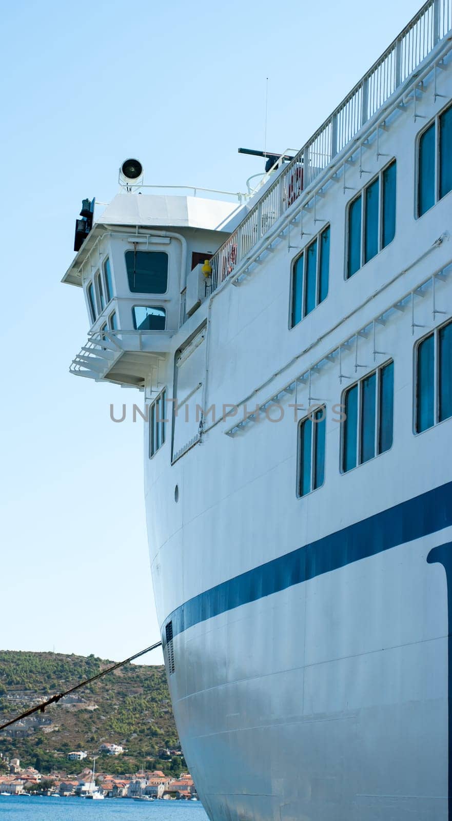 bridge of sea ferry