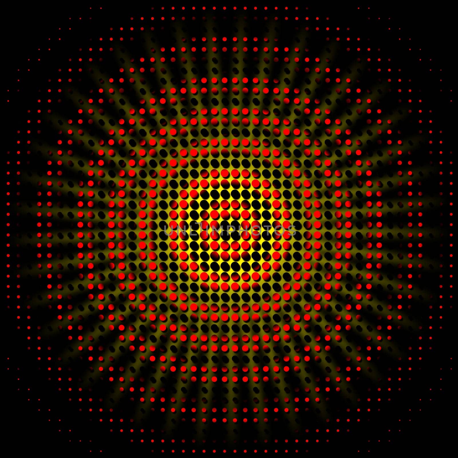 Abstract circles background with dots fantasy