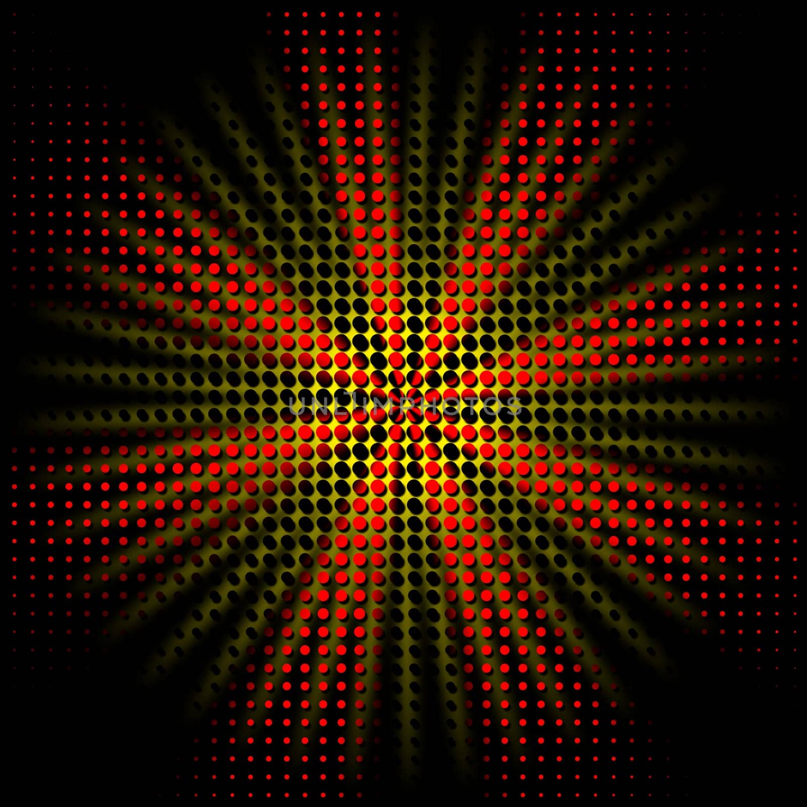 Abstract rays background with dots fantasy