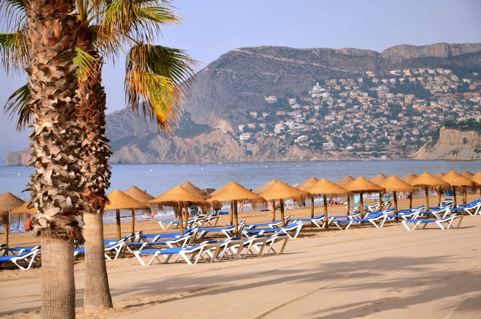 Beach in Calpe, Spain
