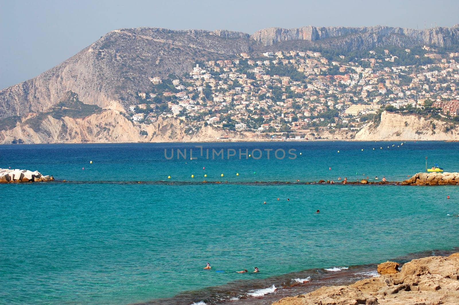 Beach in Calpe, Spain