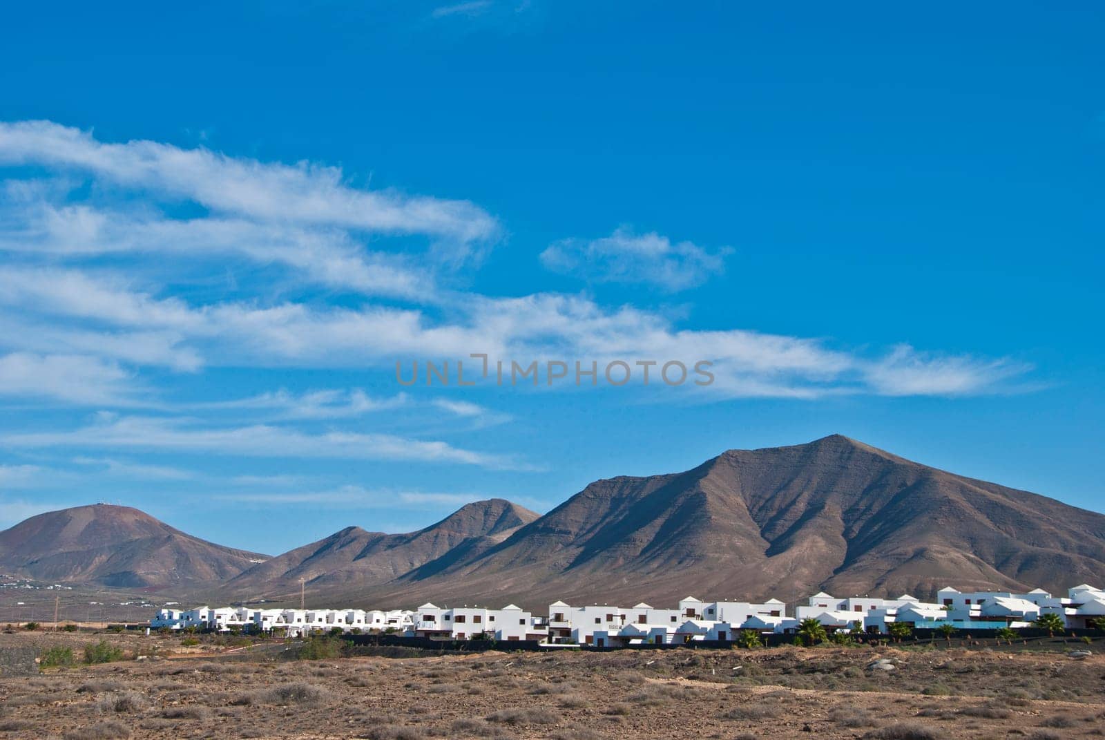 Extinct Volcanoes near Playa Blanca Lanzarote