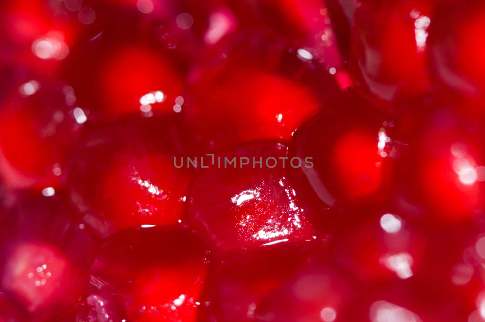 Pomegranate seeds background - macro view